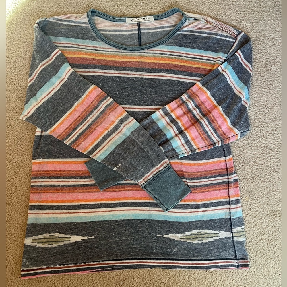 We The Free Striped Longsleeve